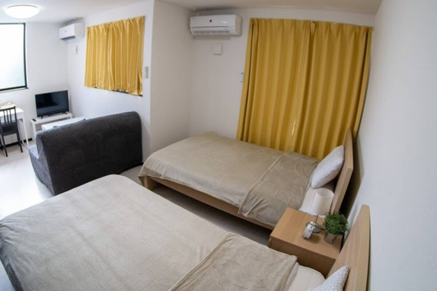 Apartment near Kumamoto Castle & Amakusa | One Bedroom