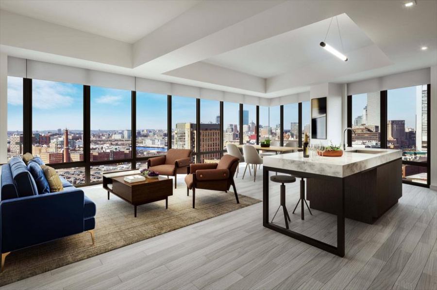 Living on Seaport Two Bedrooms