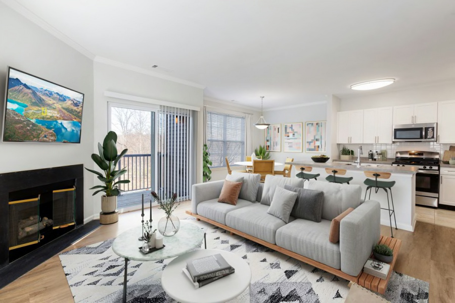 Mercer at Lawrence Station | Two Bedroom