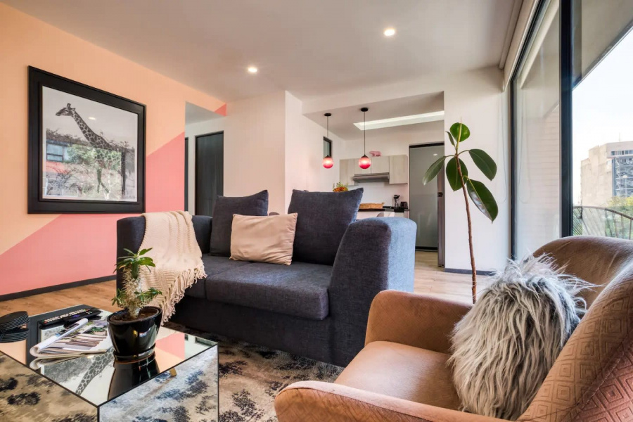 Norte Ferrer Apt in Mexico City - Unit 201 | Two Bedroom