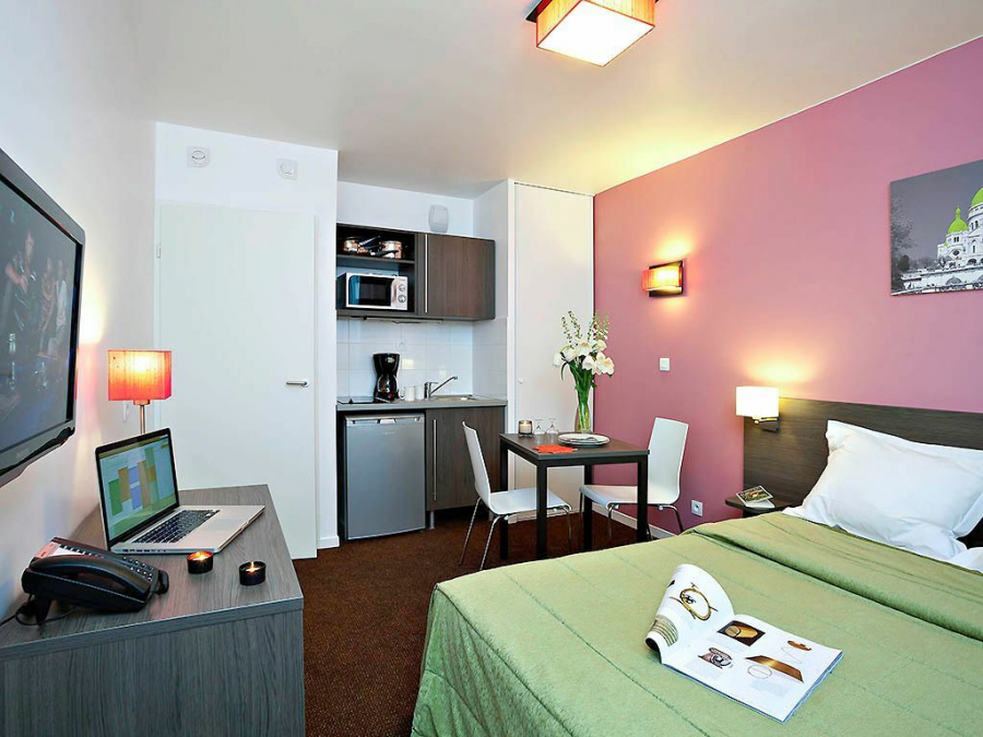 Aparthotel Adagio Access Paris Asnières. Studio for two people