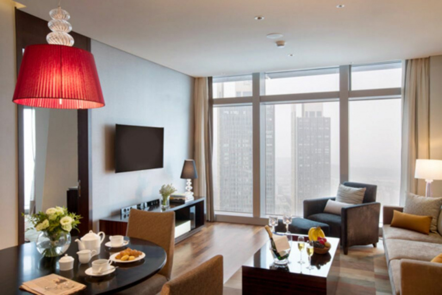 Oakwood Premier Incheon. One-Bedroom Superior King Apartment