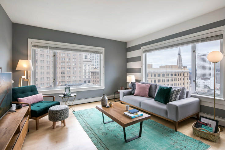 Pinnacle at Nob Hill, 899 Pine St - 3 | One Bedroom