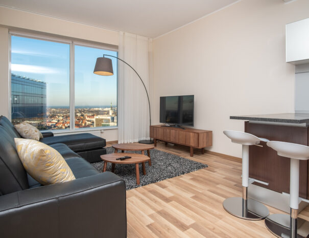 Modern Sky View Apartment in City Center | One Bedroom