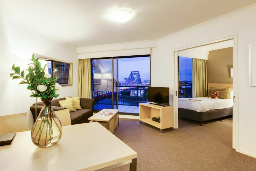 Two-Bedroom Loft Apartment with River view Oakwood Hotel & Apartments Brisbane