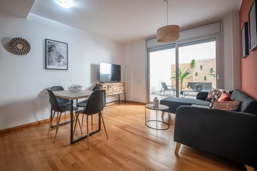 Bright Apartment with Private Patio | Two Bedroom
