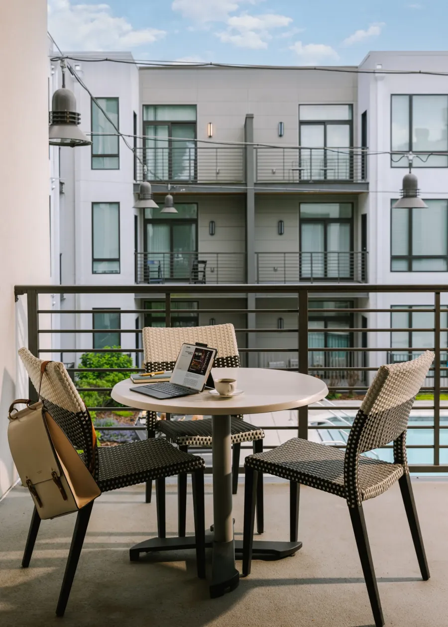 Two-Bedroom Apartment w/ Balcony